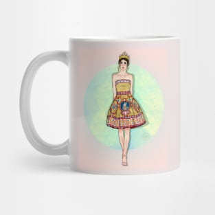 byzantine fashion girl Mug